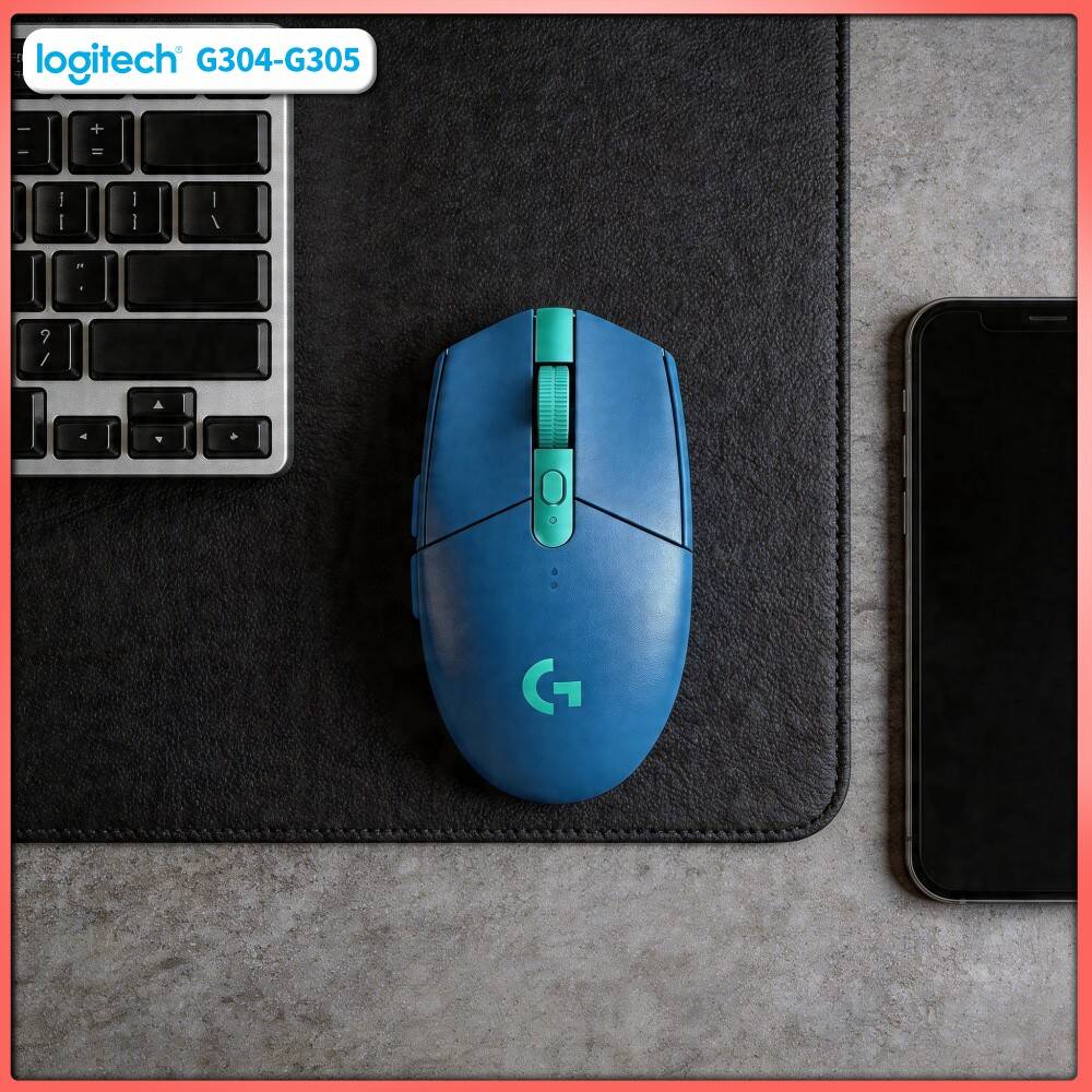 Pc Gaming Essentials Accessories - ロジクール G305 ワイヤレスゲーミングマウス、12000 DPI HERO、6つのプログラマブルボタン、250時間バッテリー、PC・Macゲーマー向け必須ツールアクセサリー