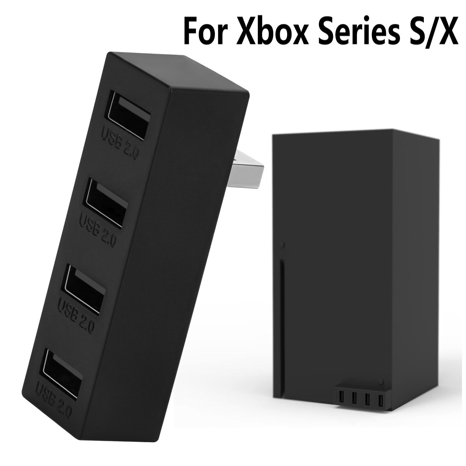 Gaming Accessories For Xbox Series X - 高速USBハブ,拡張アダプター,xboxシリーズおよびxゲームコンソールアクセサリ用のUSB 2.0ハブ