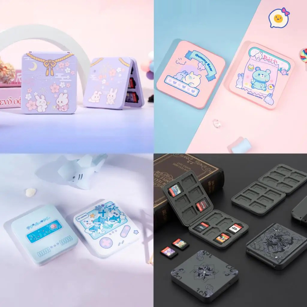 ハードシェルゲームカード収納ボックス保護ケースホルダー Ni - Gaming Accessories Box のレビューと価格