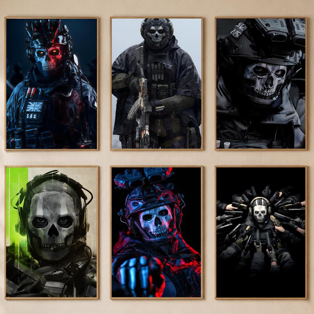 コール・オブ・デューティ サイモン・ゴースト・ライリー ポス - Gaming Accessories Wallpaper のレビューと価格