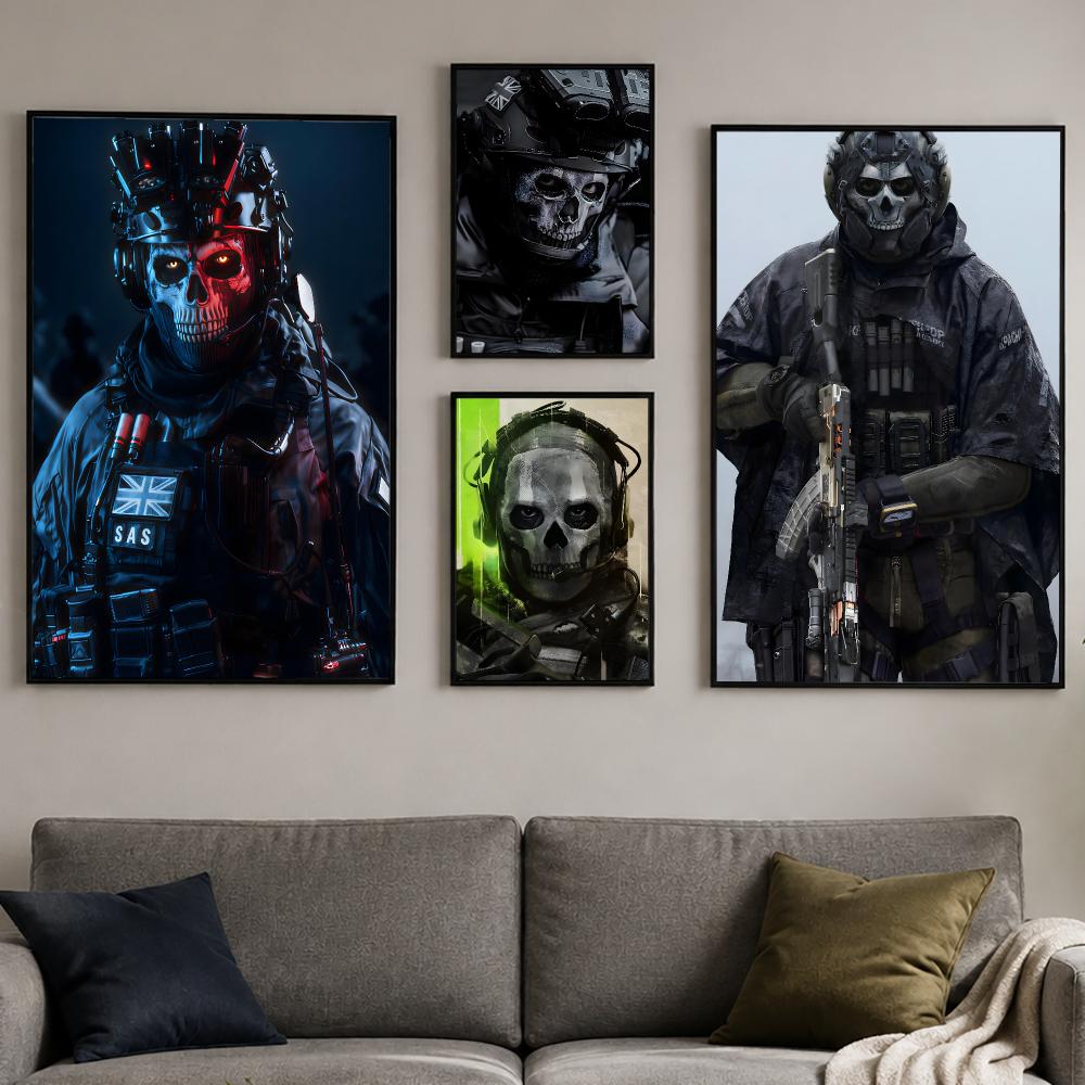 コール・オブ・デューティ サイモン・ゴースト・ライリー ポス - Gaming Accessories Wallpaper のレビューと価格