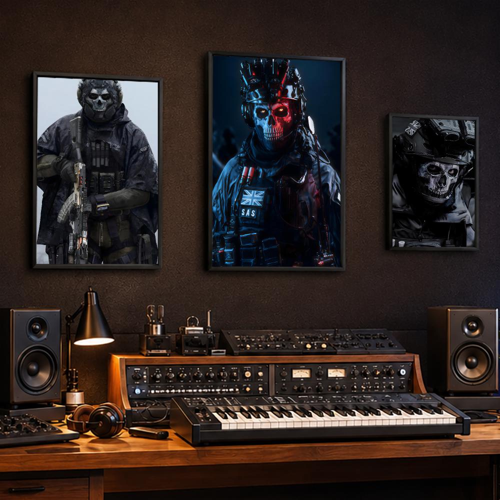 コール・オブ・デューティ サイモン・ゴースト・ライリー ポス - Gaming Accessories Wallpaper のレビューと価格