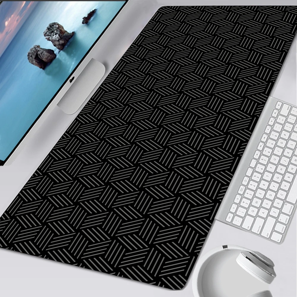 キーボード,オフィス,ゲームアクセサリー用のシンプルな黒のマ - Gaming Accessories For Your Desk のレビューと価格
