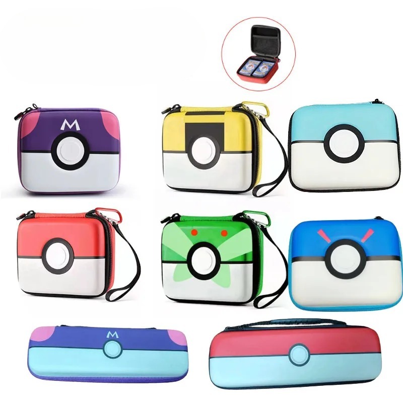 ポケモンゲームカード収納バッグかわいい創造性絶妙なパターン大 - Gaming Accessories Box のレビューと価格