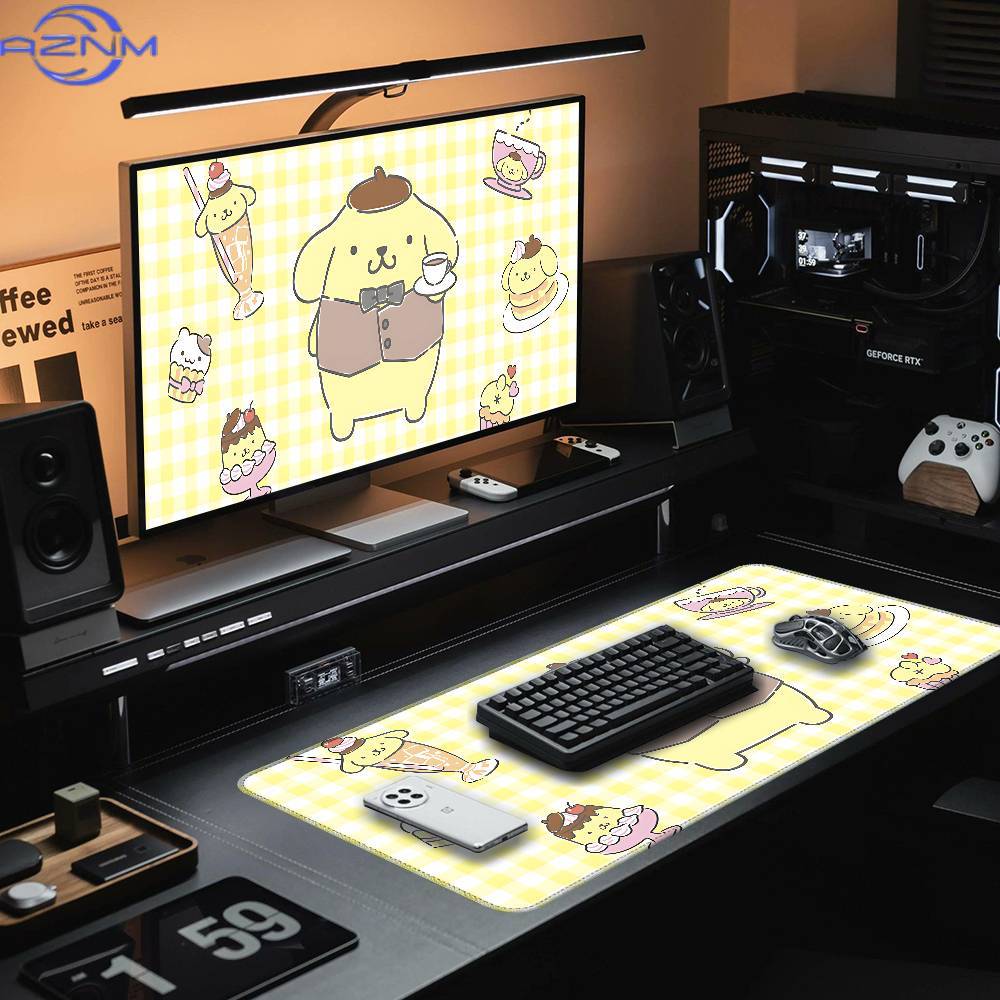 かわいいP-ポムポムプリンマウスパッド、ゴム製厚手オーバーロ - Gaming Accessories Table のレビューと価格