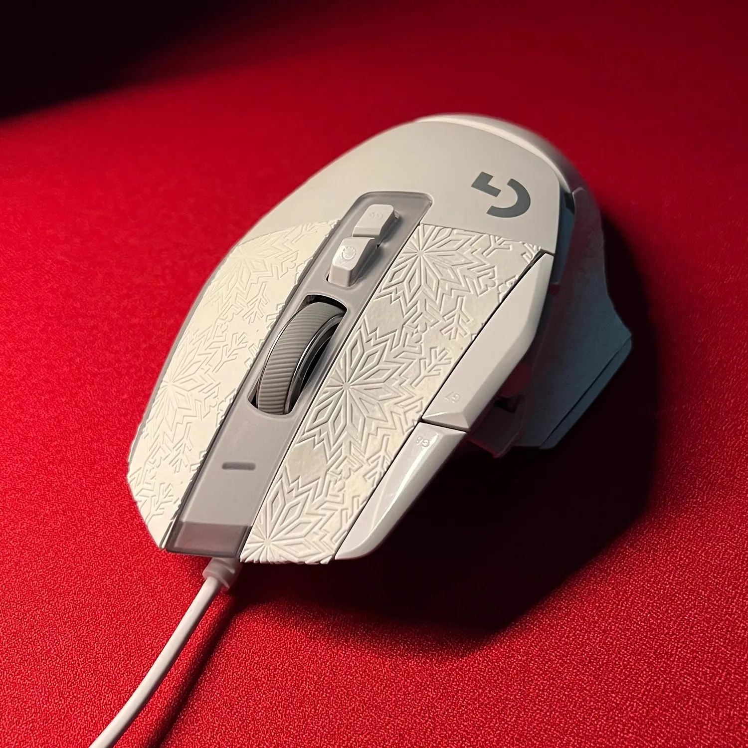 1セットのマウス用滑り止めステッカー。Logitech G5 - Logitech Mouse G502 のレビューと価格
