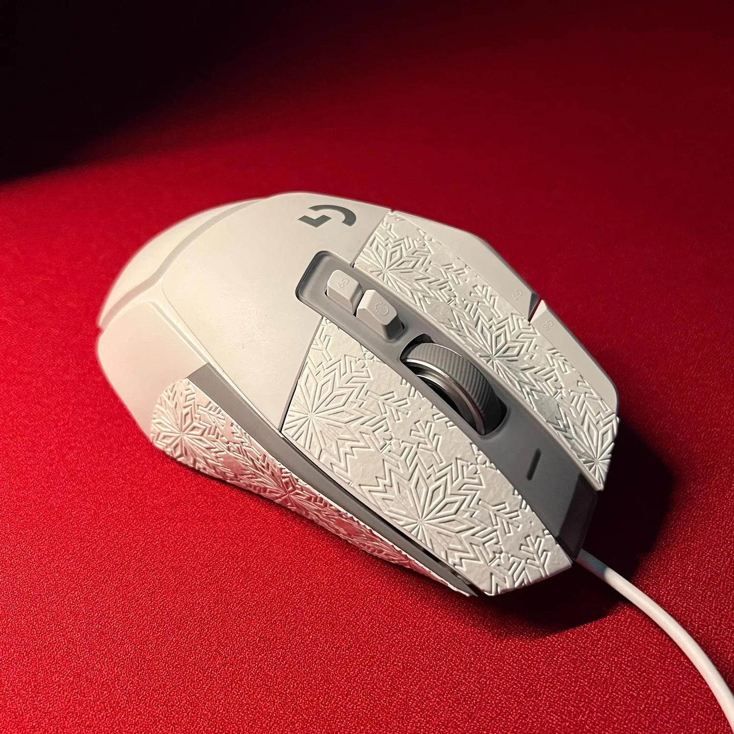 1セットのマウス用滑り止めステッカー。Logitech G5 - Logitech Mouse G502 のレビューと価格