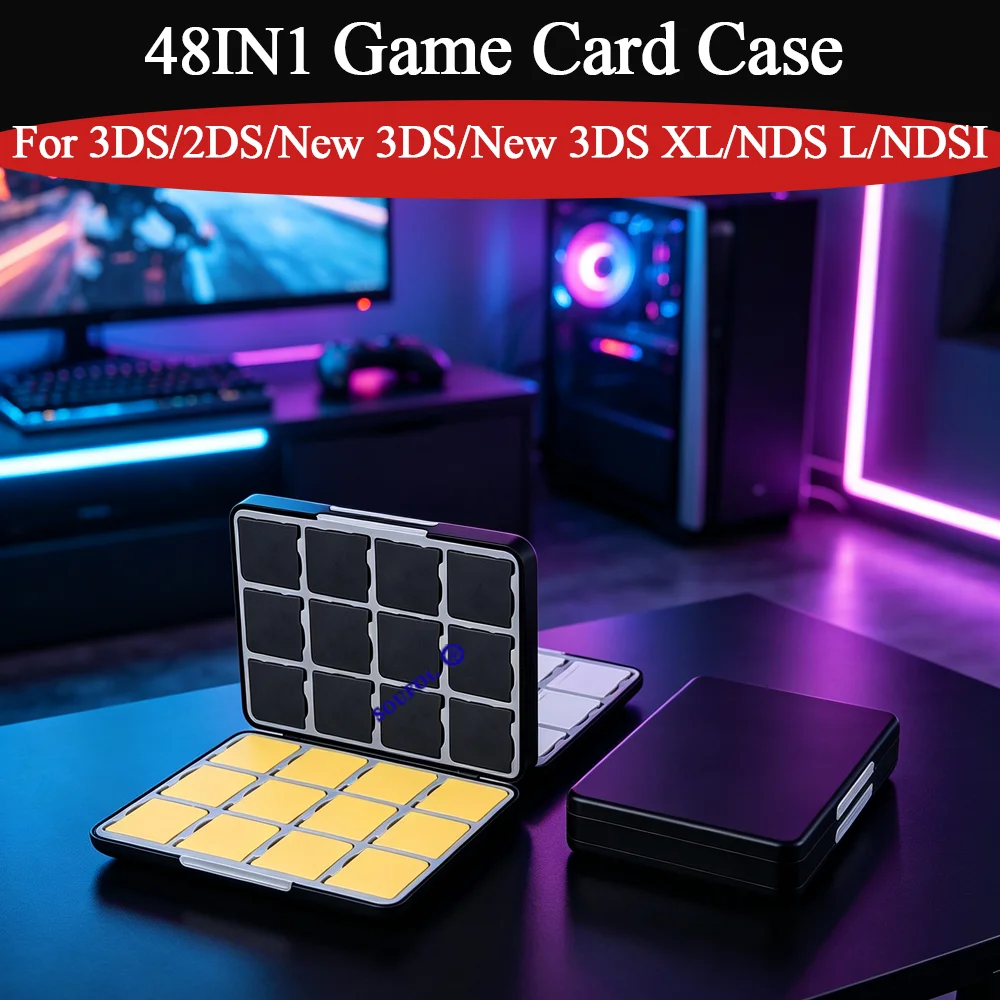 2026 新 3DS 用 48IN1 ポータブルゲームカード - Gaming Accessories Box のレビューと価格
