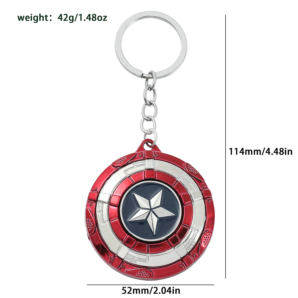 アベンジャーズ キャプテン・アメリカ シールドキーチェーン  - Gaming Accessories Gifts のレビューと価格