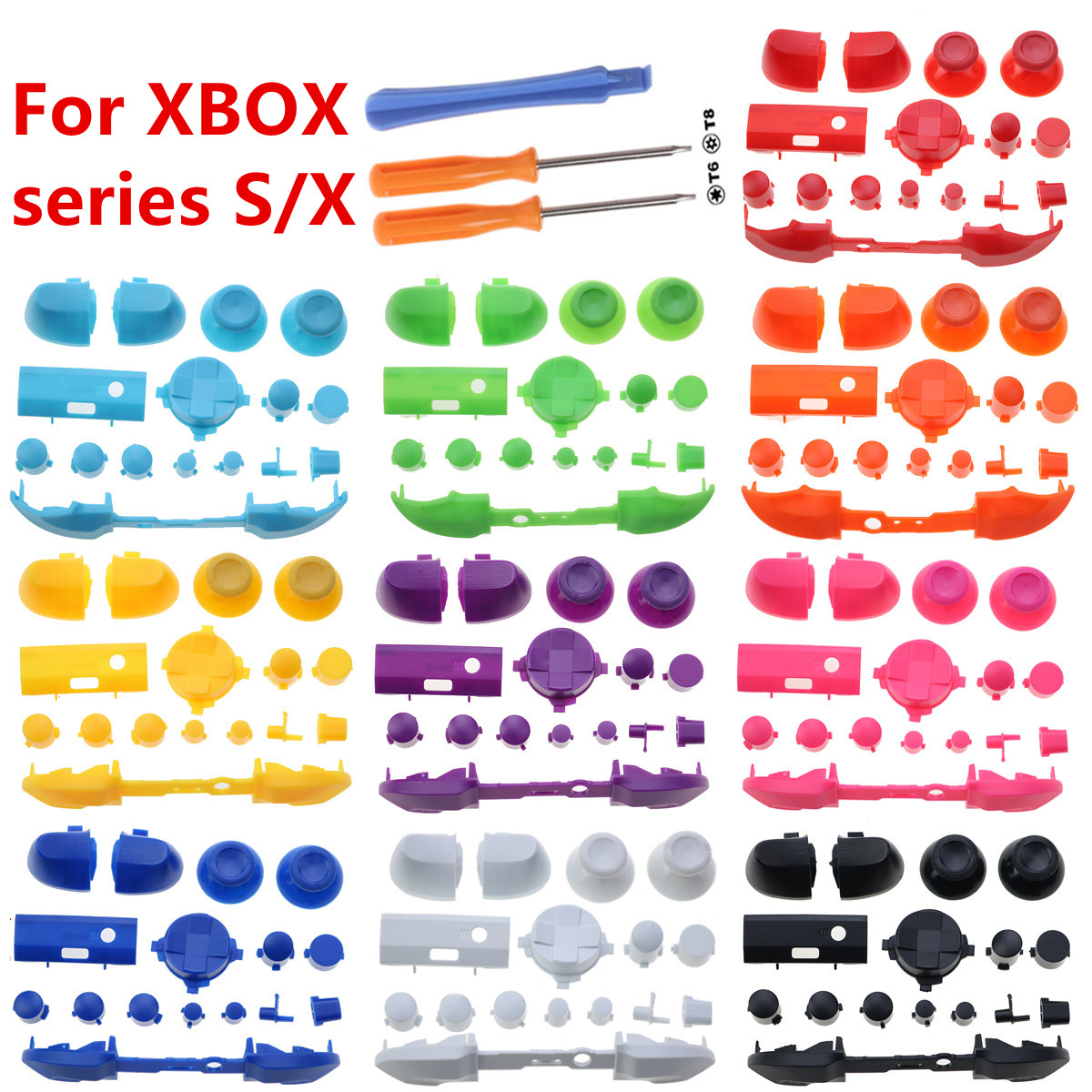 カスタムキーの完全なセット,xboxシリーズxsコントローラ - Gaming Accessories For Xbox Series X のレビューと価格