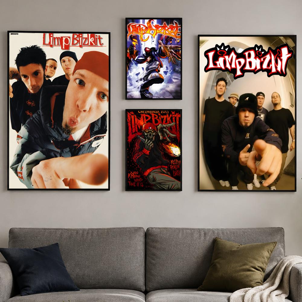 バンド L-Limp Bizkit ポスター PP製 自己粘 - Gaming Accessories Wallpaper のレビューと価格