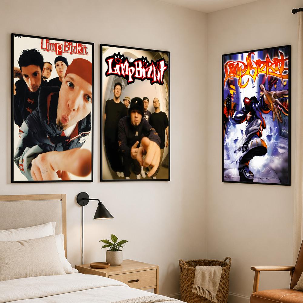 バンド L-Limp Bizkit ポスター PP製 自己粘 - Gaming Accessories Wallpaper のレビューと価格